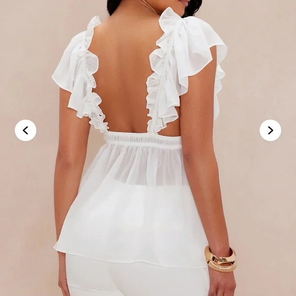 Marisol Ruffle Blouse - Picture 3 of 3